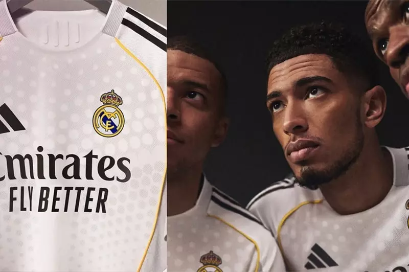 ريال مدريد يكشف عن قميص الموسم الجديد مستلهمًا من البرنابيو - صور حصرية